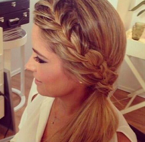 clip in hair extensions-ponytail-braid