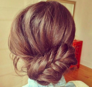 fishtail-bun-hair-extensions-human-hair