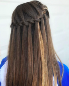 hairstyles-for-straight-hair-2017-waterfall-braid